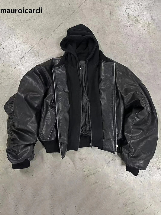 Baggy Leather jacket